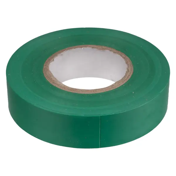 Изолента IEK 19 мм 20 м ПВХ цвет зелёный электрическая изоляционная лента из пвх огнестойкая 19 мм x 15 м черная