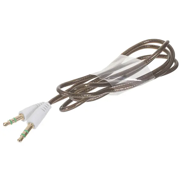 Кабель акустический AUX005 цвет черный быстрозажимной сетевой разъем на кабель rexant