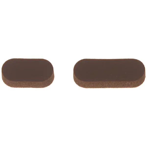 Звукопоглотитель 7x16 мм поролон цвет коричневый, 10 шт. 8 шт автомобильная дверь амортизирующая и бесшумная прокладка общее закрытие диаметр 2 5 см