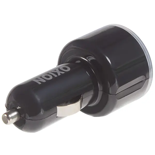 Зарядное устройство автомобильное Oxion CAR-102 2 А цвет черный зарядное устройство oxion ox ас009 быстрое