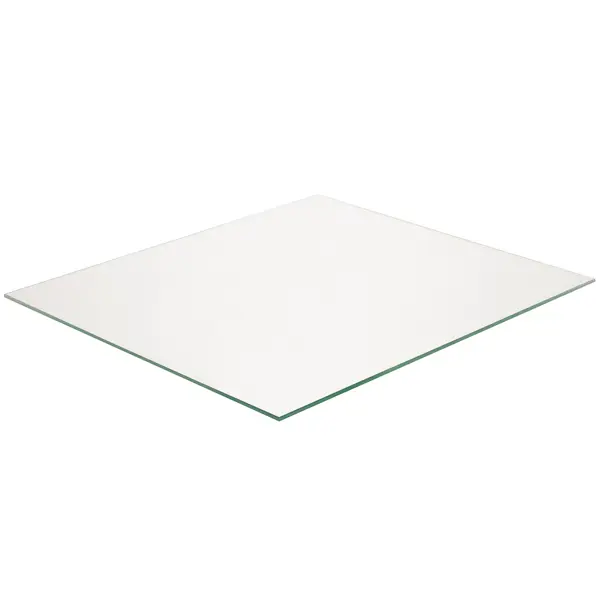 фото Полка для кухонного шкафа прямоугольная 36.7x32 см стекло цвет прозрачный delinia