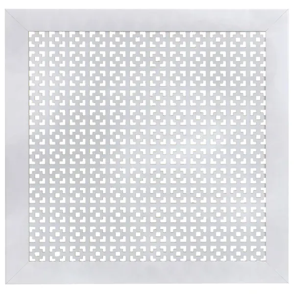 Экран для радиатора Дамаско 60x60 см цвет белый