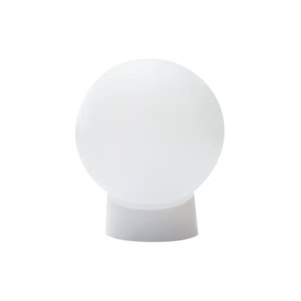 Светильник шар НББ 1xE27x60 Вт пластик, цвет белый основание для светильника alt spike 175 bk arlight пластик