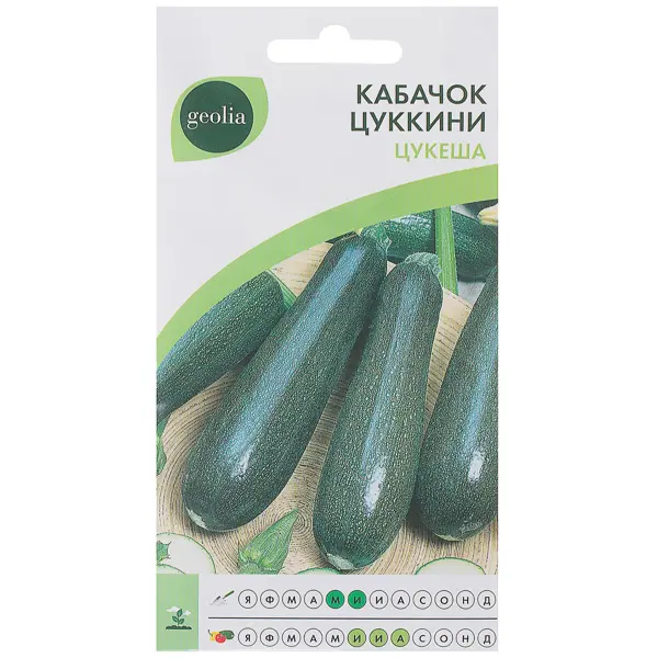 Семена Кабачок-цукини Geolia «Цукеша» в Тольятти – купить по низкой цене винтернет-магазине Леруа Мерлен