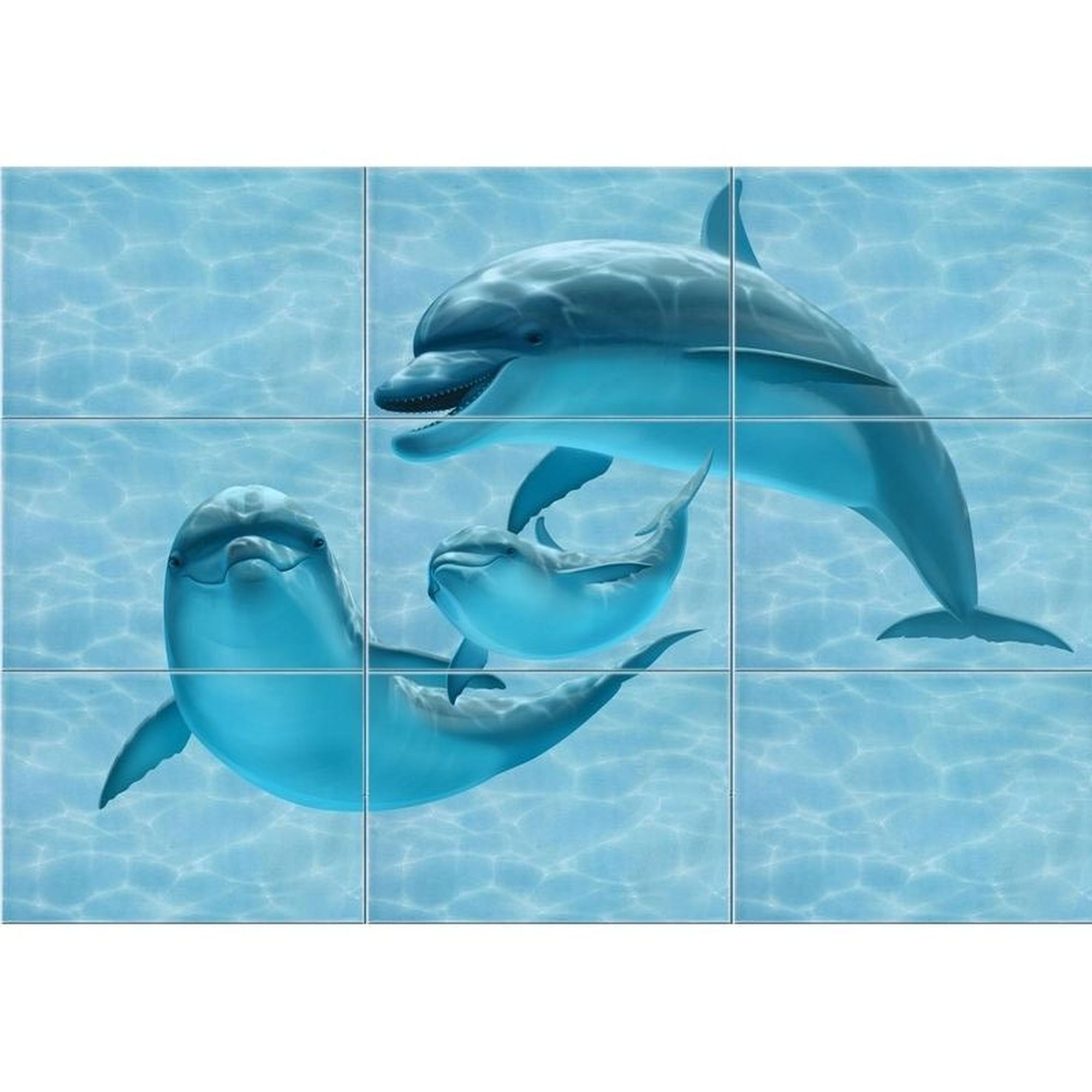 3d Плитка В Виде Дельфина Для Ванной Комнаты