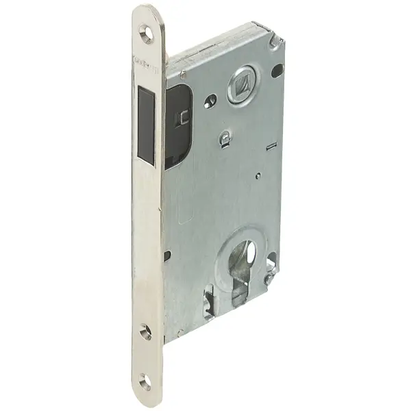 Защёлка под цилиндр под ключ магнитная EDS-50-85 KEY с ключом сталь/пластик цвет никель