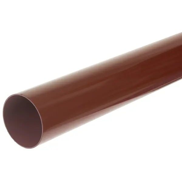 Труба водосточная 3000x90 мм цвет красный труба водосточная 3000x90 мм коричневый