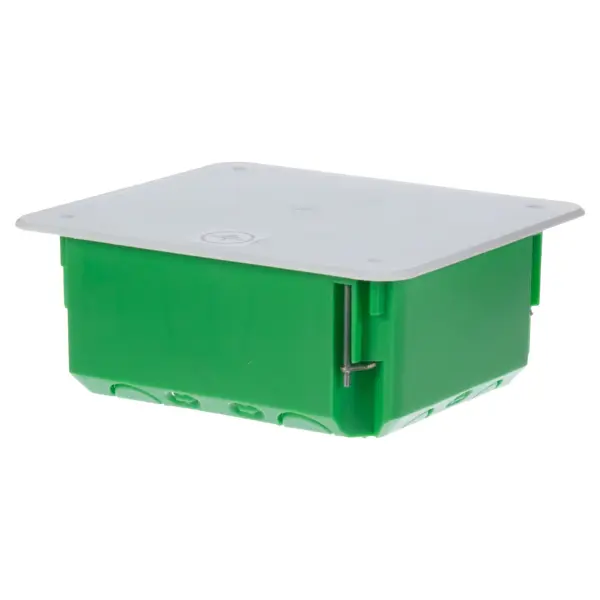 Распределительная коробка скрытая Hegel 156х136х68 18 вводов IP20 цвет зеленый распределительная коробка hegel