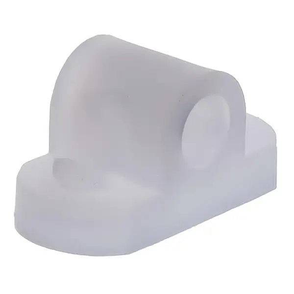 Кронштейн мебельный крепёж пластик цвет прозрачный 8 шт. разделитель для полок корзин larvij 48x12x1 2 см пластик белый