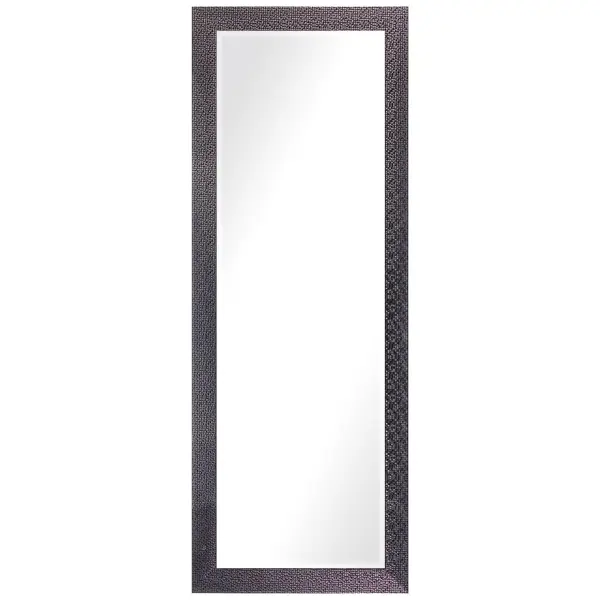 Зеркало в раме Мозаика прямоугольное 60х160 см цвет чёрный стеклянная мозаика ezarri