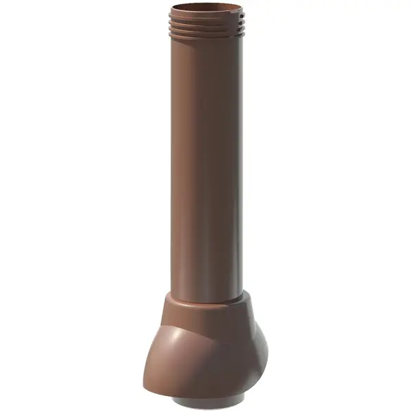фото Выход вентиляционный тн 110 мм цвет коричневый технониколь