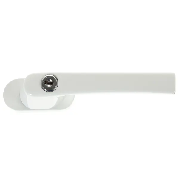 Ручка балконная двусторонняя узкая с ключом ручка защёлка 3502 sn et с ключом никель