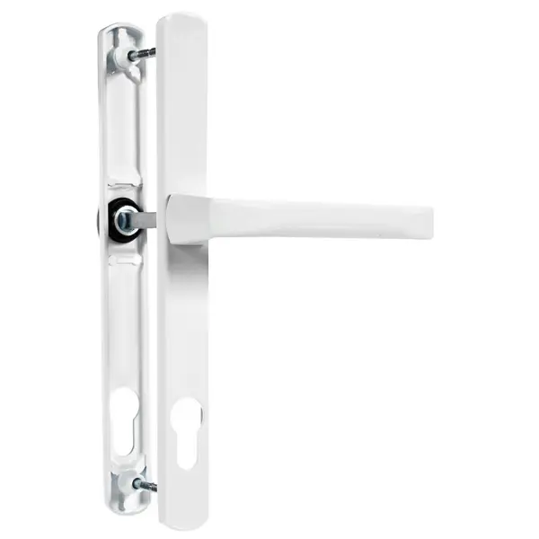 Ручки дверные на планке Apecs HP-92.7005-W, цвет белый универсальные переставные ключи knipex кобра 8701150 пластиковые ручки вес 0 14 кг