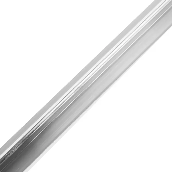 Порог одноуровневый (стык) Т-образный 13Х900 мм цвет алюминий прямой т образный алюминиевый порог лука