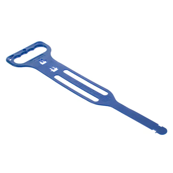 Ручка-держатель для шнура Electraline, цвет синий накладка пластиковая прозрачная usams us bh770 для iphone 13 pro с ным силиконовым краем синий ip13ppjx03