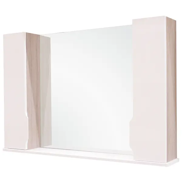 Шкаф зеркальный «Рондо», 105 см зеркальный шкаф boheme