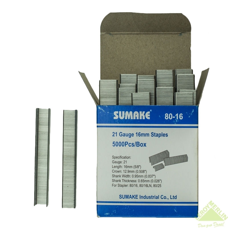 80 16 25. Скобы Sumake 80-16 для 80/16 и 80/25 5000шт. 16мм. Скобы Sumake 80-12 для степлера, 12 мм. Скобы для степлера 5000 шт Леруа. Скобы 22 мм 5000 шт для пневмостеплера 80/25 Sumake 80-22.