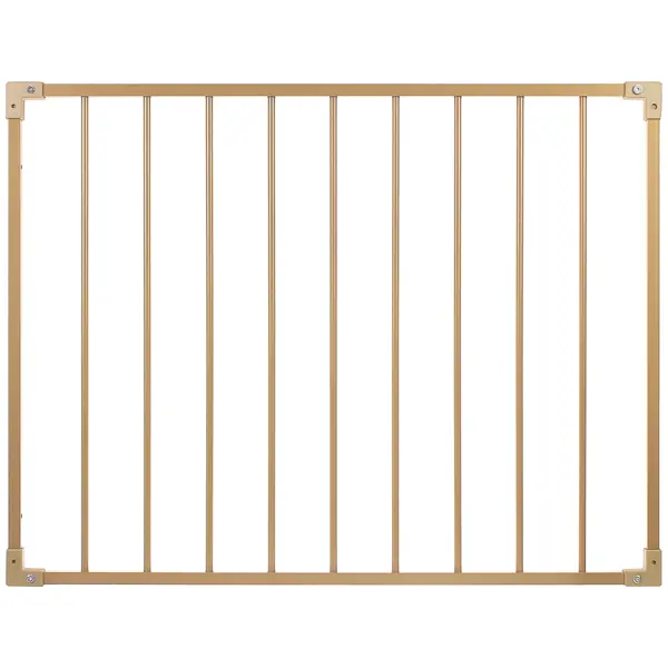 Барьер защитный 75x103.5 см алюминий цвет золотой барьер защитный для кровати amarobaby safety of dreams серый 180 см
