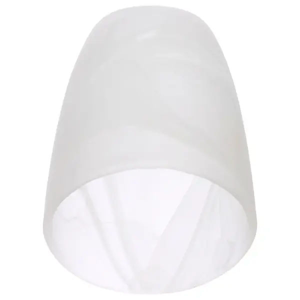 Плафон VL0054P, Е14, 60 Вт, стекло, цвет белый плафон inspire coffe под лампу e27 стекло белый