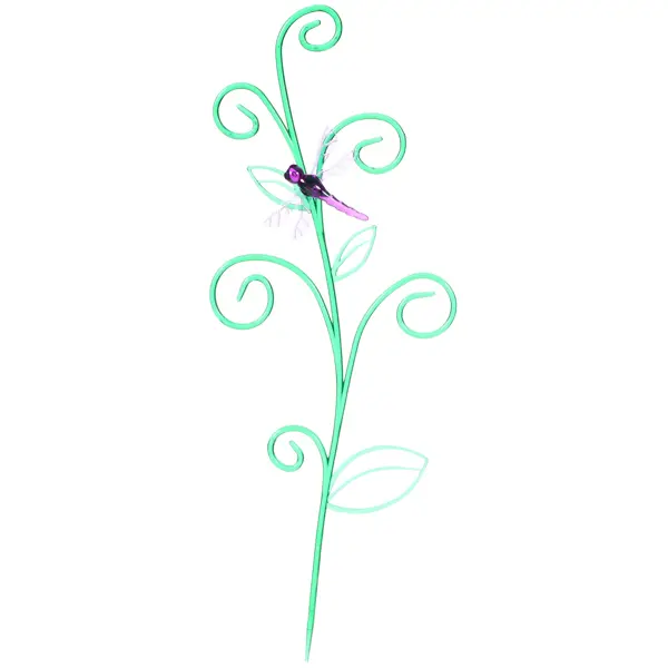 Опора для орхидей «Стрекоза на ветке» штекер стрекоза 14х9см длина 45см