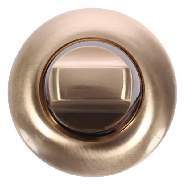 Фиксатор-вертушка для дверей Palladium R SG/CP BK, ЦАМ, цвет матовое золото/хром фиксатор шариковый зш2 53x25x18 мм золото