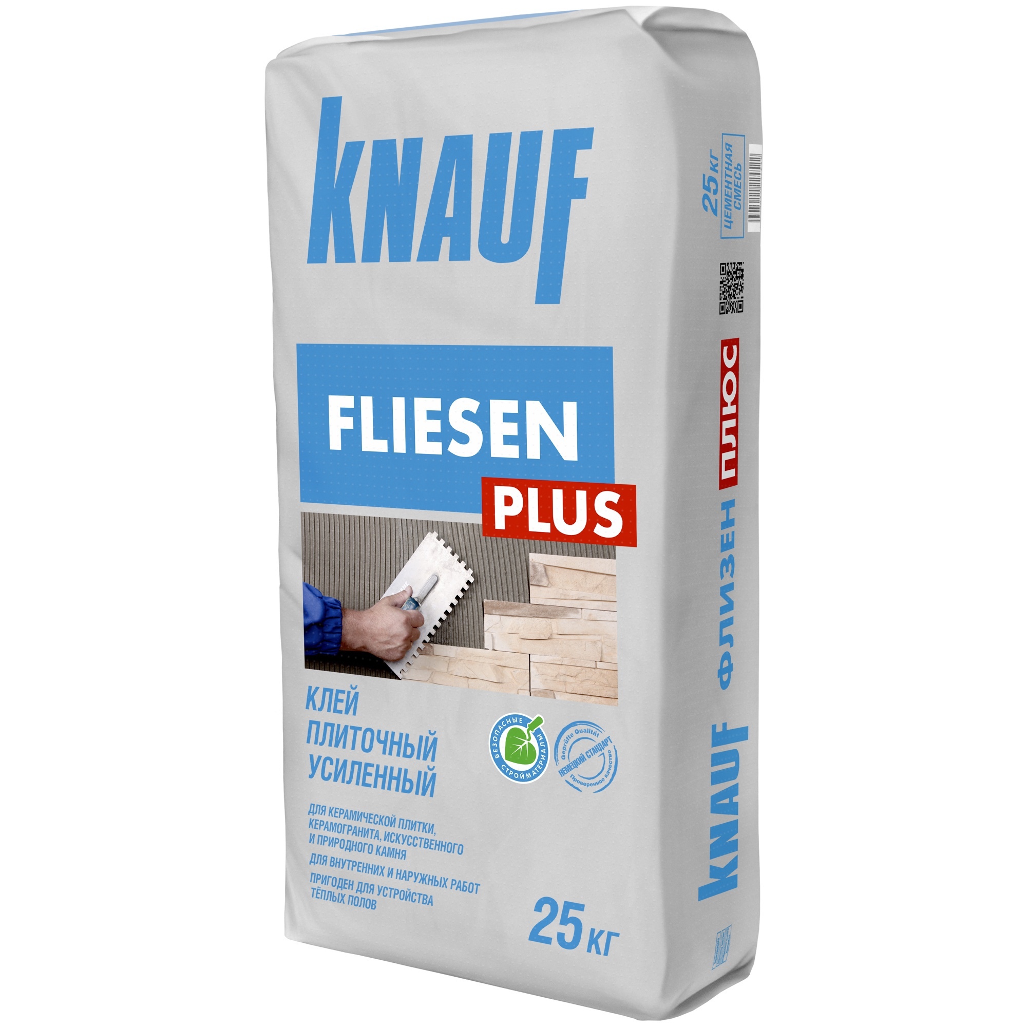 Клей для плитки Knauf Флизен Плюс усиленный 25 кг