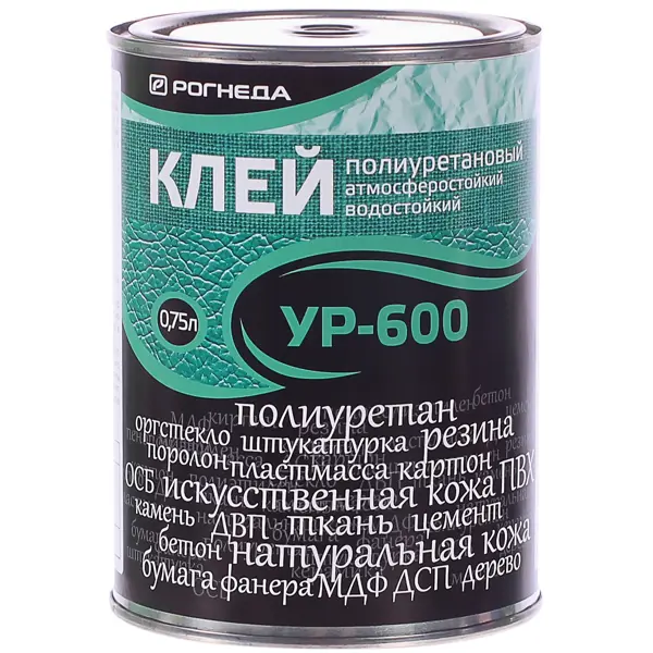 Клей полиуретановый УР-600 0.75 л полиуретановый герметик клей soudal