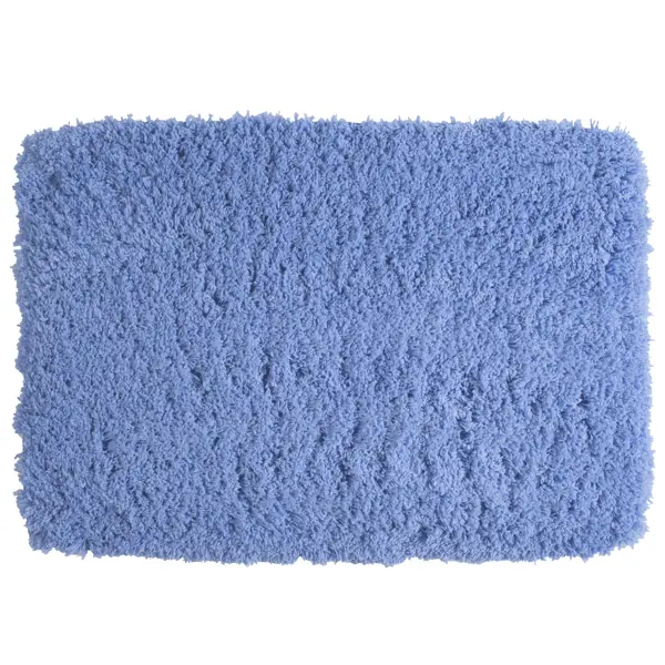 Коврик для ванной 60x90 см цвет синий швабра с отжимом twist доляна насадка из микрофибры 32×9 см телескопическая ручка 95 120 синий