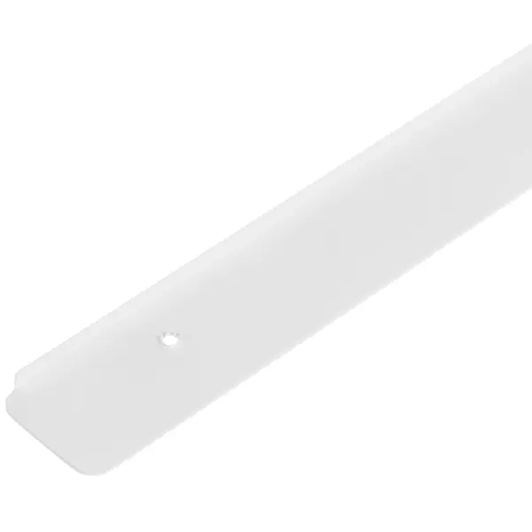 Планка торцевая U-образная R3 62.5x3.8 см для столешницы 3.8 см цвет белый матовый торцевая планка технониколь