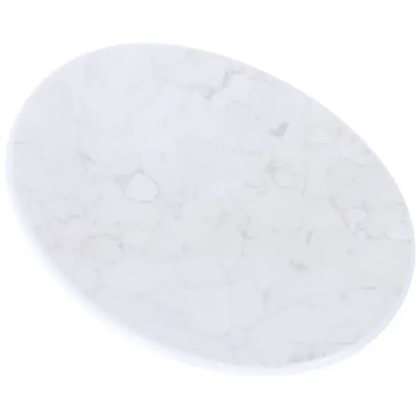 фото Мыльница настольная swensa marmo керамика цвет белый
