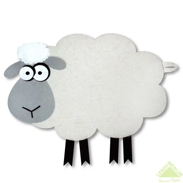 Поделки из желудей: овечка, фото-инструкция