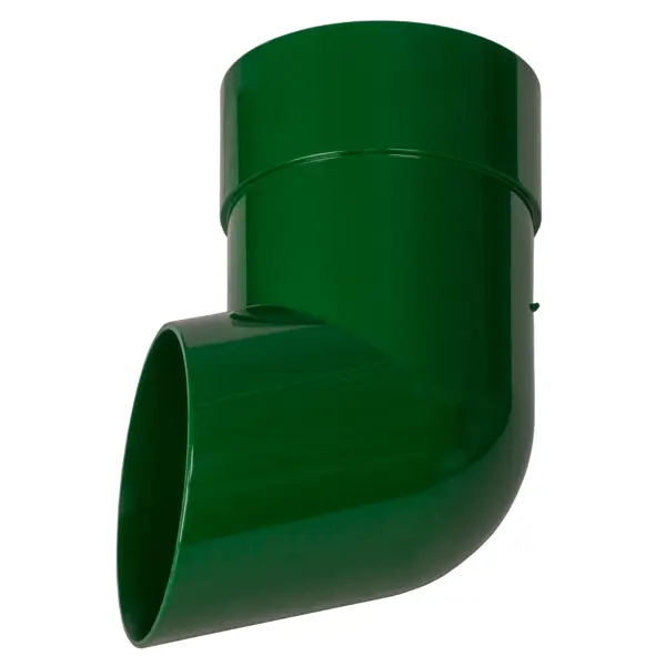 Слив трубы Dacha 80 мм зелёный слив трубы интерпрофиль серый