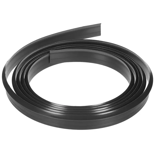 Профиль пристенный гибкий 320x2.8 см пластик цвет чёрный гибкий п образный профиль для светодиодной ленты apeyron