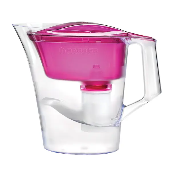 Фильтр-кувшин для очистки воды Барьер Твист 4 л, цвет пурпурный фильтр кувшин барьер компакт для очистки воды 2 7 л