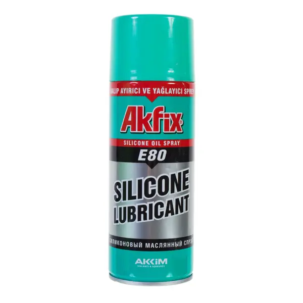 Смазка силиконовая Akfix E80, 400 мл силиконовая смазка silicot капля 30 мл флакон