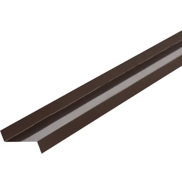 Отлив оцинкованный 55x2000 мм коричневый уплотнитель для окон и дверей axton d профиль 6м коричневый