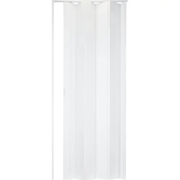 Дверь ПВХ Стиль 84x205 см цвет белый глянец шкаф двустворчатый 55 2x74 6 белый глянец onika арка 305501