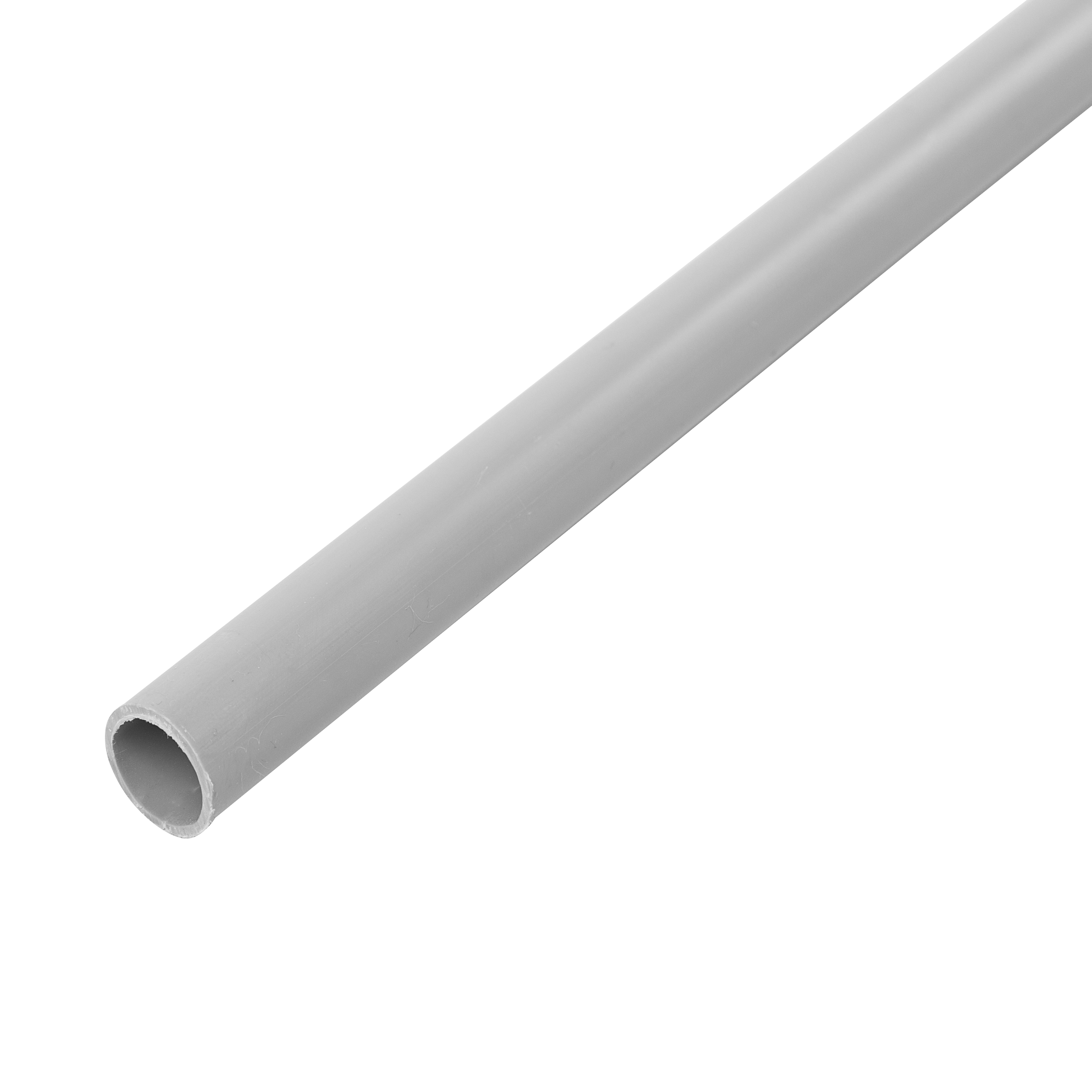 Труба для кабеля Экопласт ПВХ D16 мм 2 м цвет серый ️  по цене 38 .
