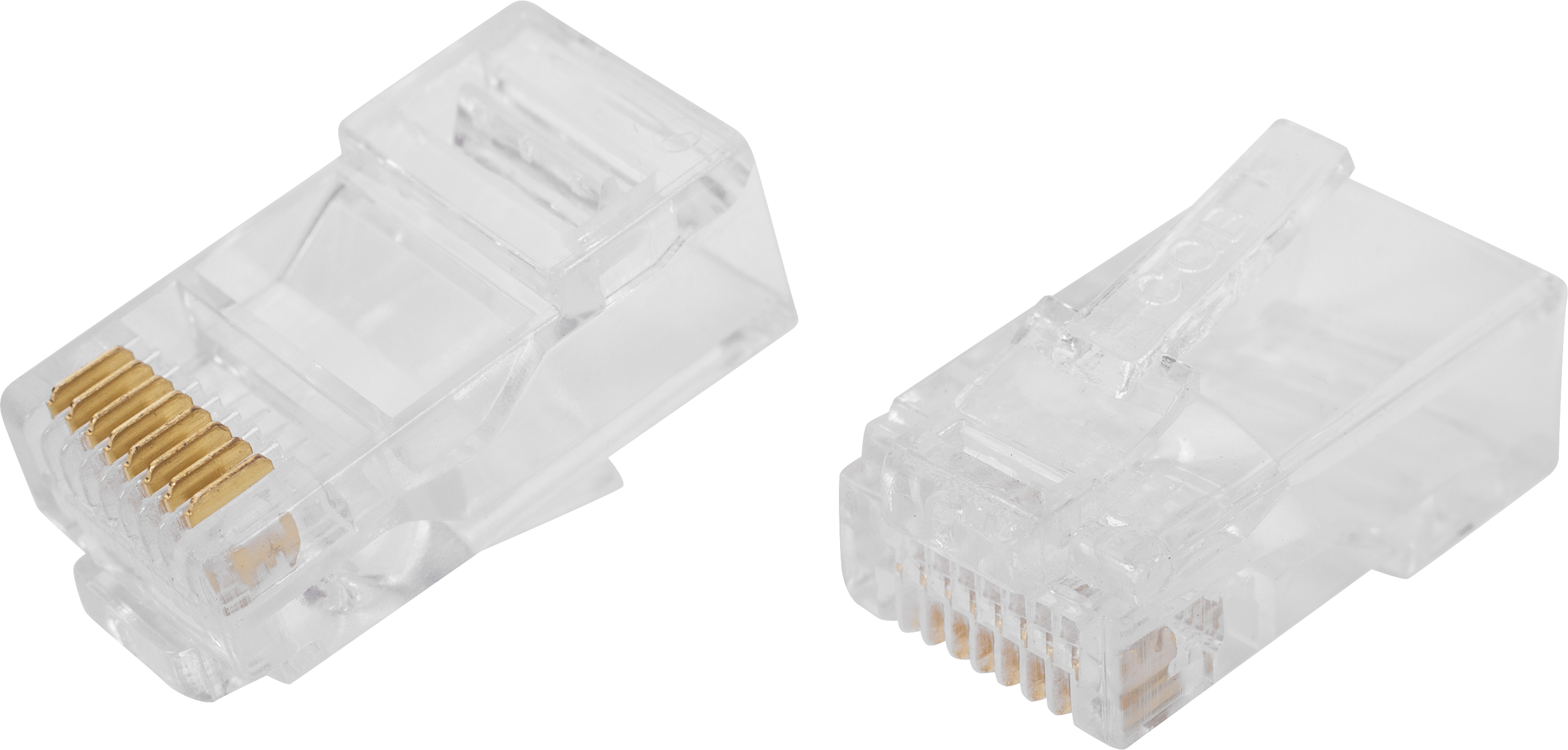 Коннектор RJ-45 8P8C 2 шт. цвет прозрачный ? купить по цене 30 ?/шт. в  Кирове с доставкой в интернет-магазине Леруа Мерлен