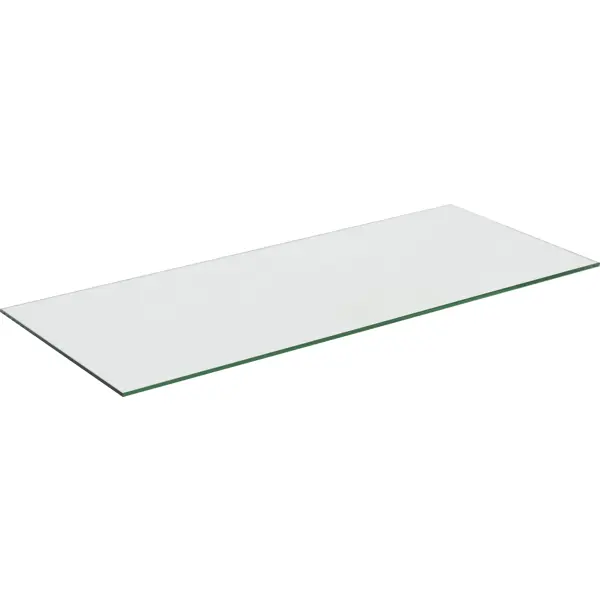 Полка для кухонного шкафа прямоугольная 75.8x0.6x32 см стекло цвет прозрачный прямоугольная полка чмз
