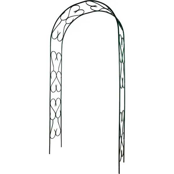 Арка прямая разборная ограждение арка 240x26 см белый