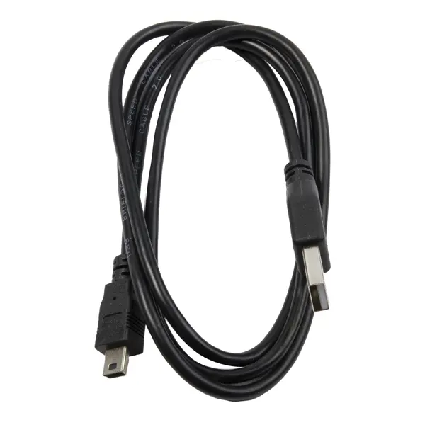 Кабель USB-miniUSB Oxion «Стандарт» 1 м, ПВХ/медь, цвет чёрный изолента oxion 15 мм 5 м хб чёрный