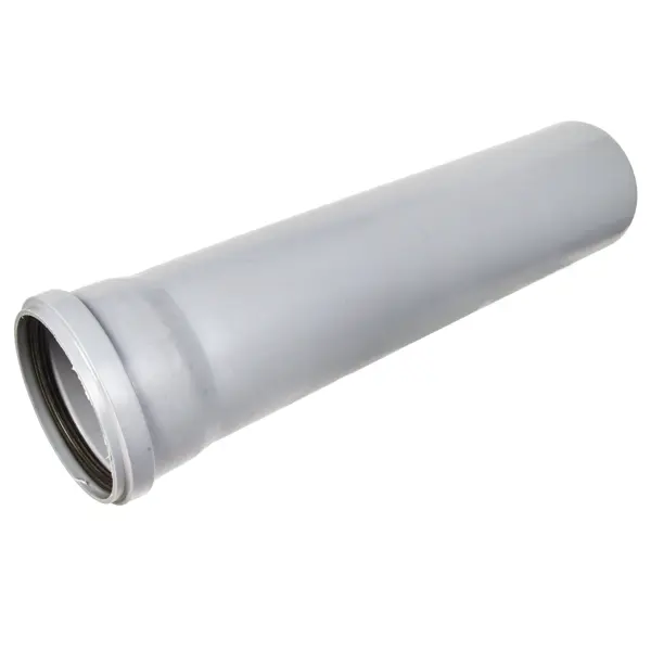 Труба канализационная ГОСТ Ø 110x2.7 мм L 0.5м полипропилен штуцер для сливных шлангов 19х19 мм полипропилен
