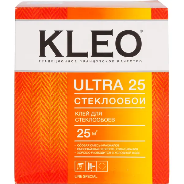 Клей для стеклообоев Kleo Ultra 25 м² клей для тяжелых обоев kleo ultra 50 м²