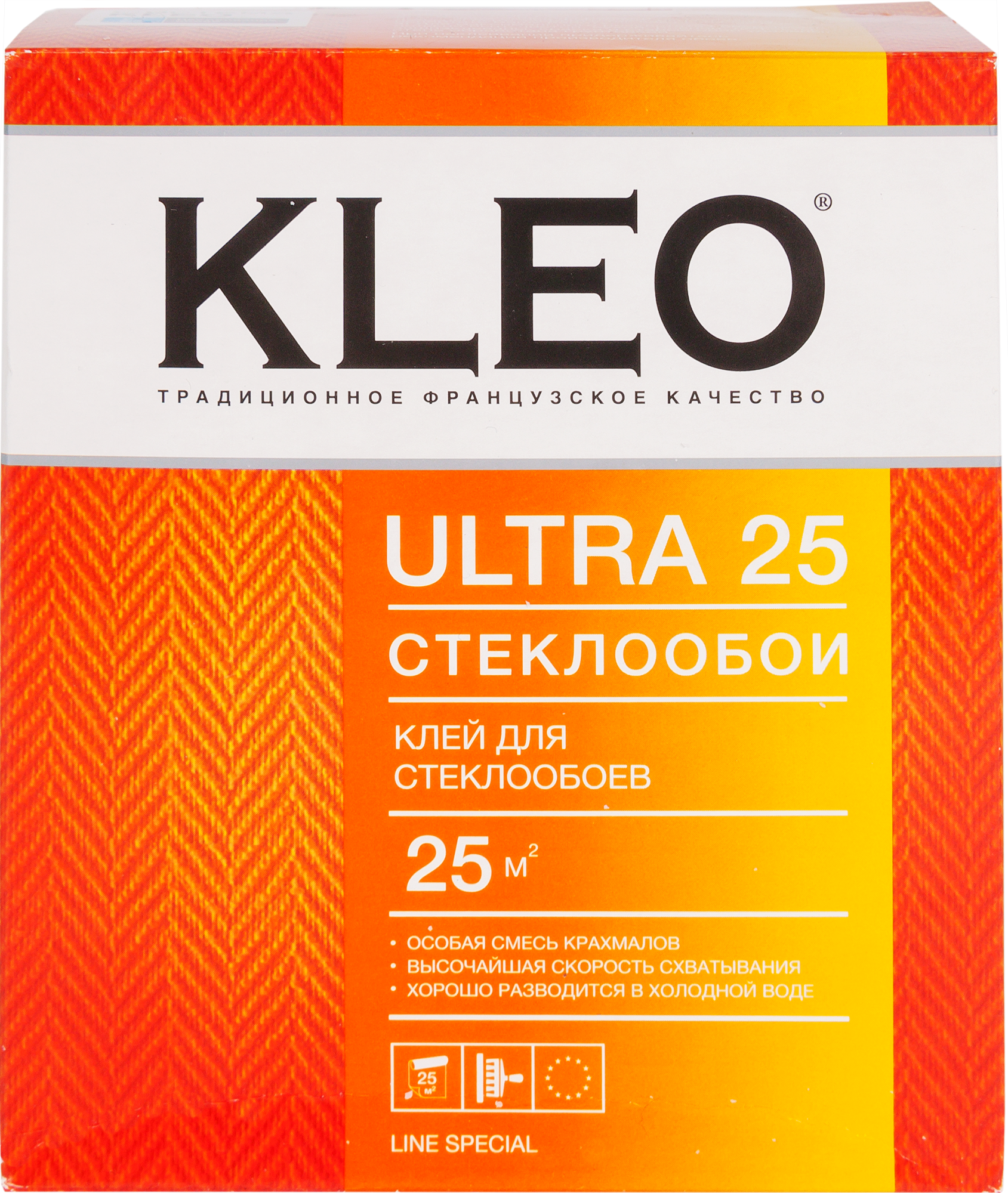 Клей для стеклообоев Kleo Ultra 25 м² ✳️ купить по цене 650 ₽/шт. в  Екатеринбурге с доставкой в интернет-магазине Леруа Мерлен