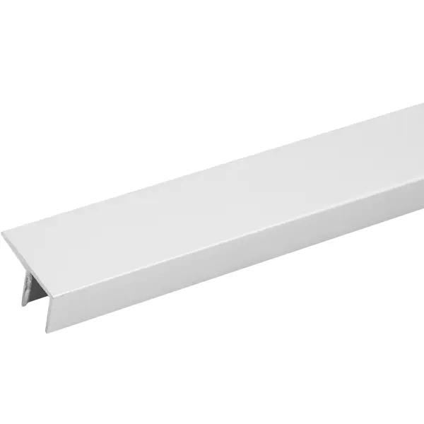 Планка для стеновой панели угловая F-образная 60x1.8x0.6 см алюминий кельма угловая для внешних углов dexter lh tr1034 107x95 мм