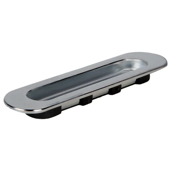 Ручка мебельная для шкафа купе 152 мм металл/пластик цвет хром обратный клапан для стиральной машины masterprof пластик хромированный
