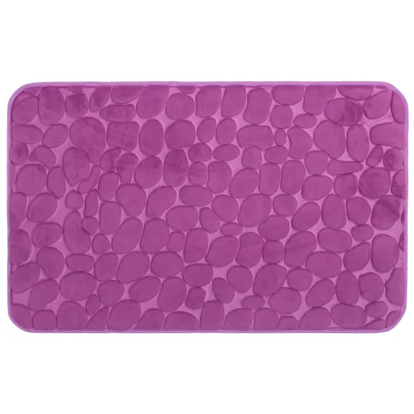 фото Коврик для ванной grampus 80х50 см цвет фиолетовый