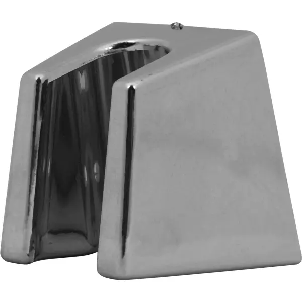 Держатель для душевой лейки стационарный пластик цвет хром крепление для зеркала 18 мм металл пластик 4 шт