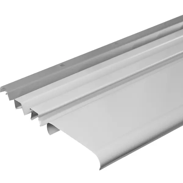 Комплект потолка для ванной 1.72x1.7 м цвет белый глянцевый стрингер для реечного потолка 100 150x3000 мм